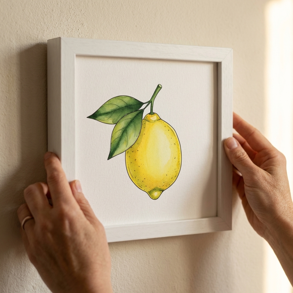 Citron aquarelle
